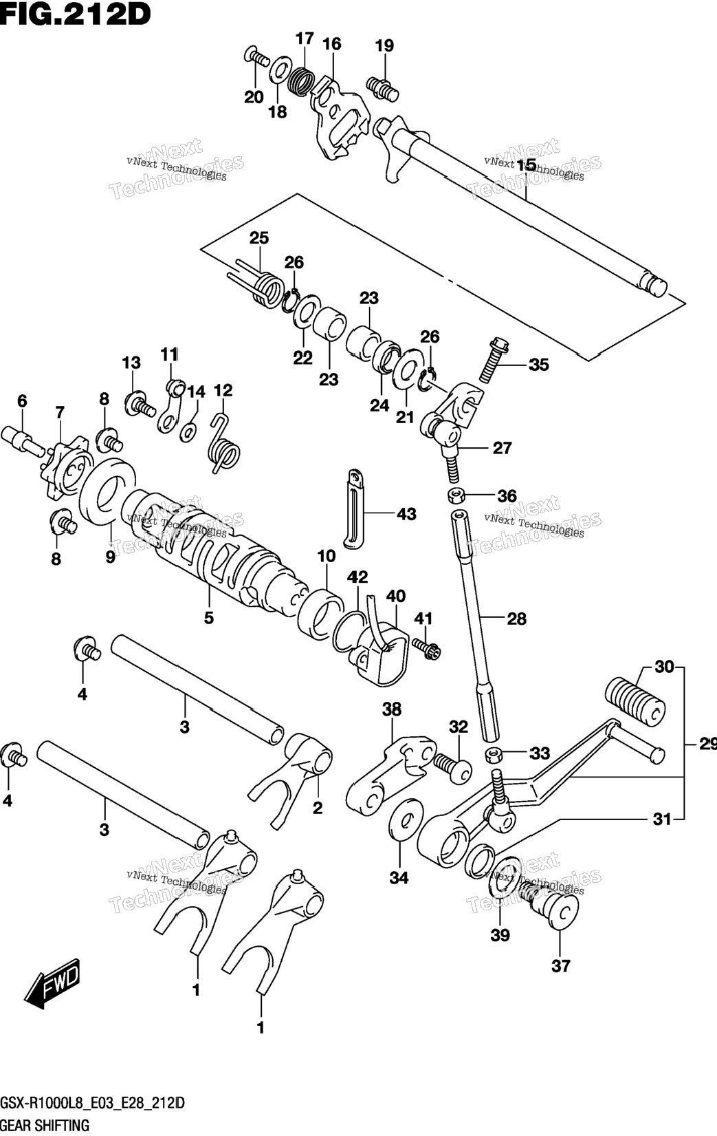 Gear Shifting (Gsx-R1000al8 E28)