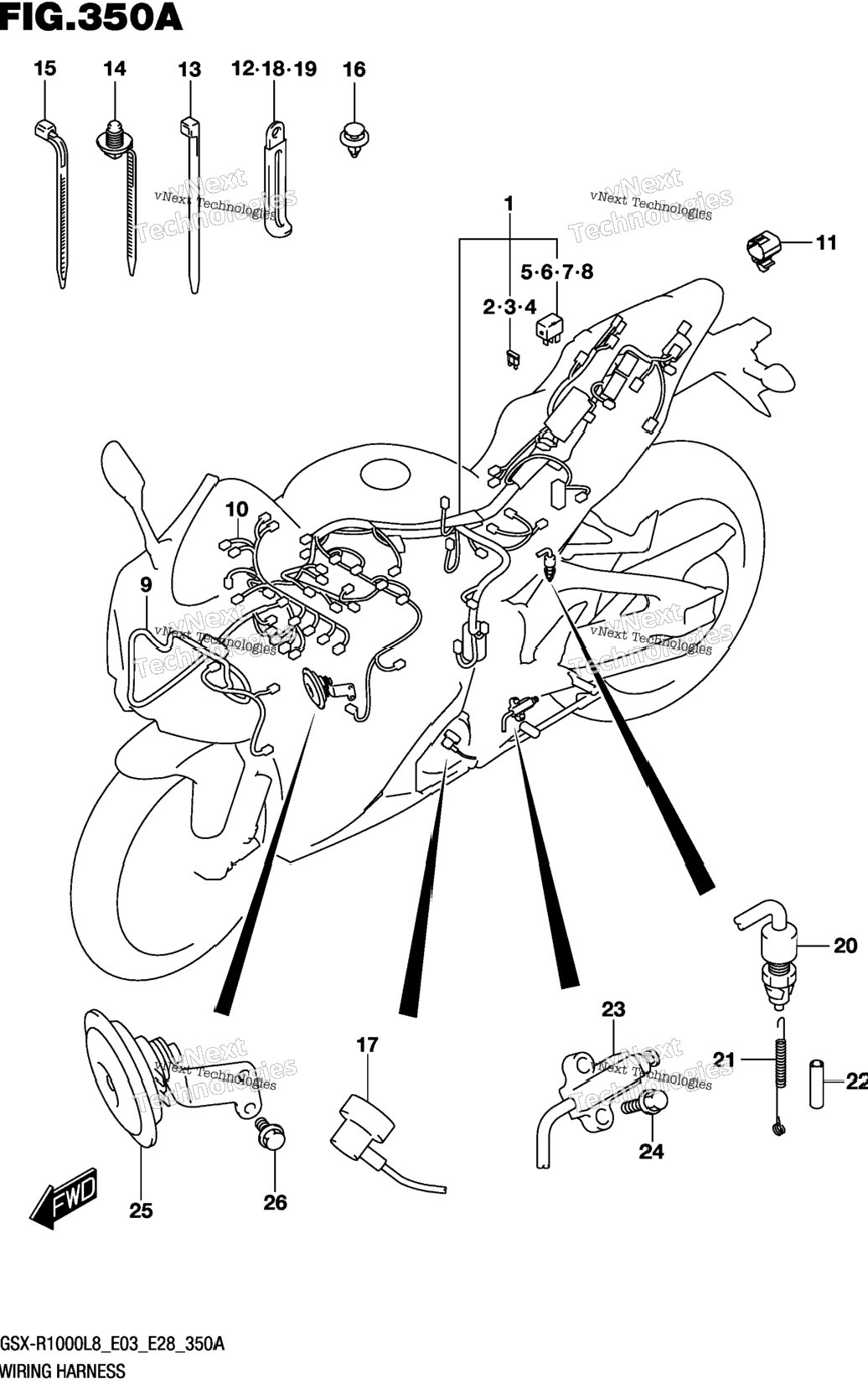 Wiring Harness (Gsx-R1000l8 E03)