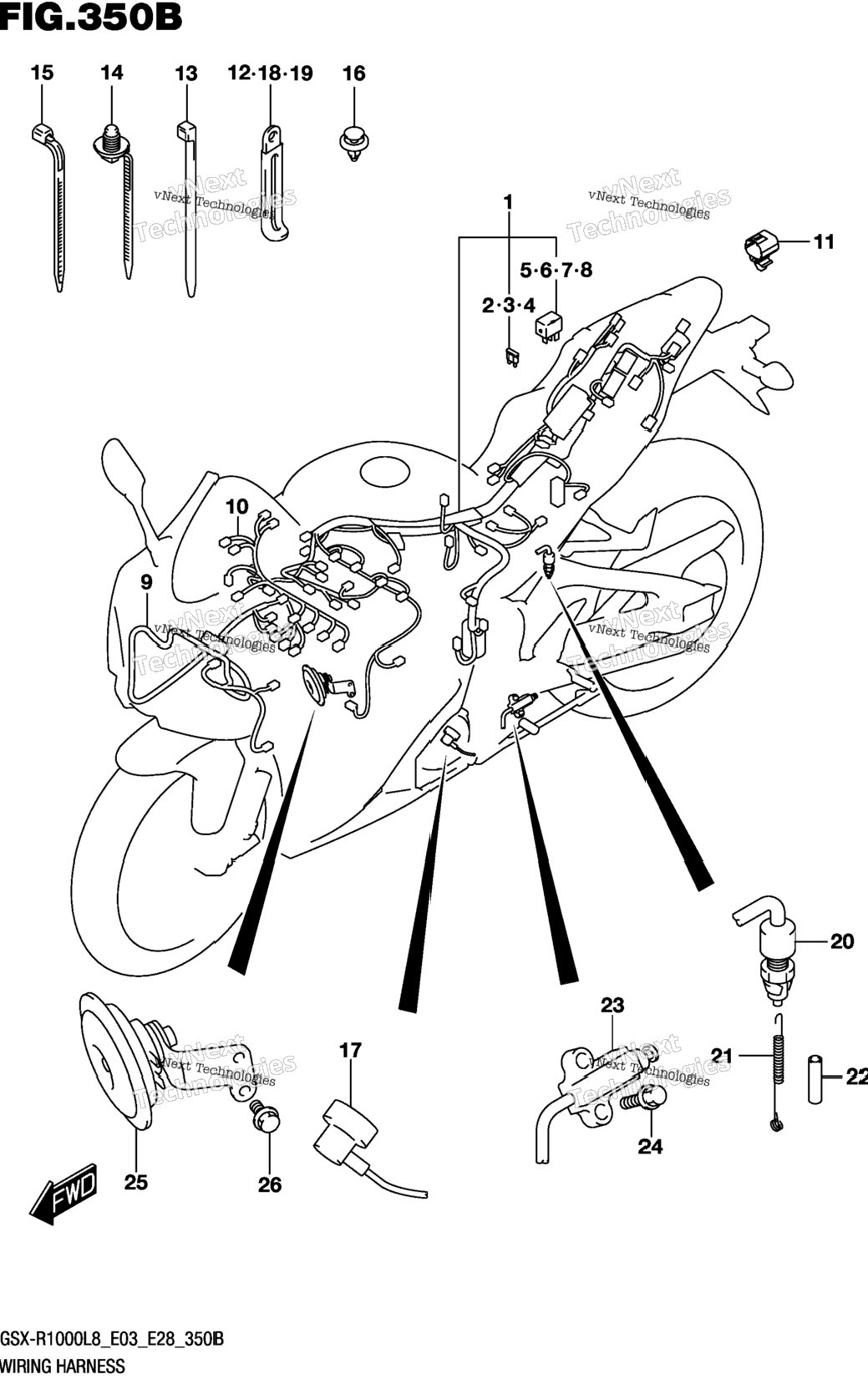 Wiring Harness (Gsx-R1000l8 E33)