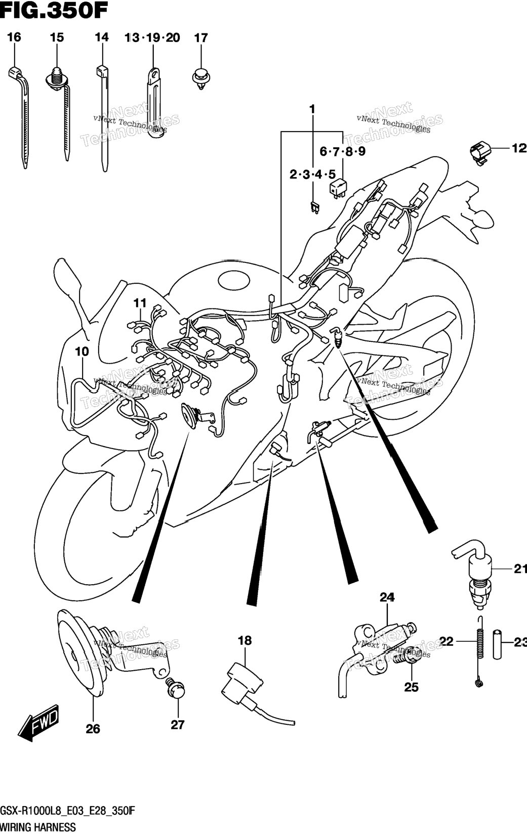 Wiring Harness (Gsx-R1000rzl8 E03)