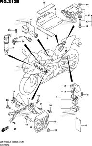 Нажмите для увеличения Electrical (Gsx-R1000l8 E33)