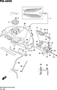 Нажмите для увеличения Fuel Tank (Gsx-R1000l8 E33) (For Yww)