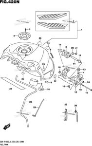 Нажмите для увеличения Fuel Tank (Gsx-R1000rzl8 E33)