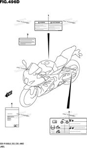 Label (Gsx-R1000al8 E28)