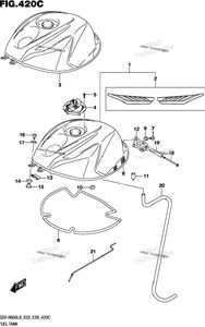 Нажмите для увеличения Fuel Tank (Gsx-R600l8 E33)