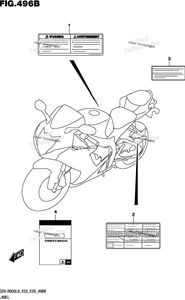 Label (Gsx-R600l8 E28)