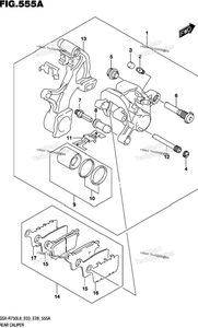 Нажмите для увеличения Rear Caliper