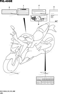 Label (Gsx-S1000l8 E33)