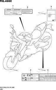Label (Gsx-S1000al8 E28)