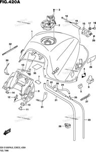 Нажмите для увеличения Fuel Tank (Gsx-S1000fal8 E28)