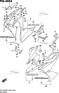 Нажмите для увеличения Side Cowling