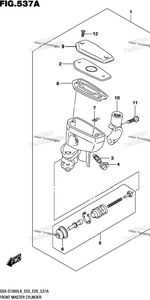 Нажмите для увеличения Front Master Cylinder