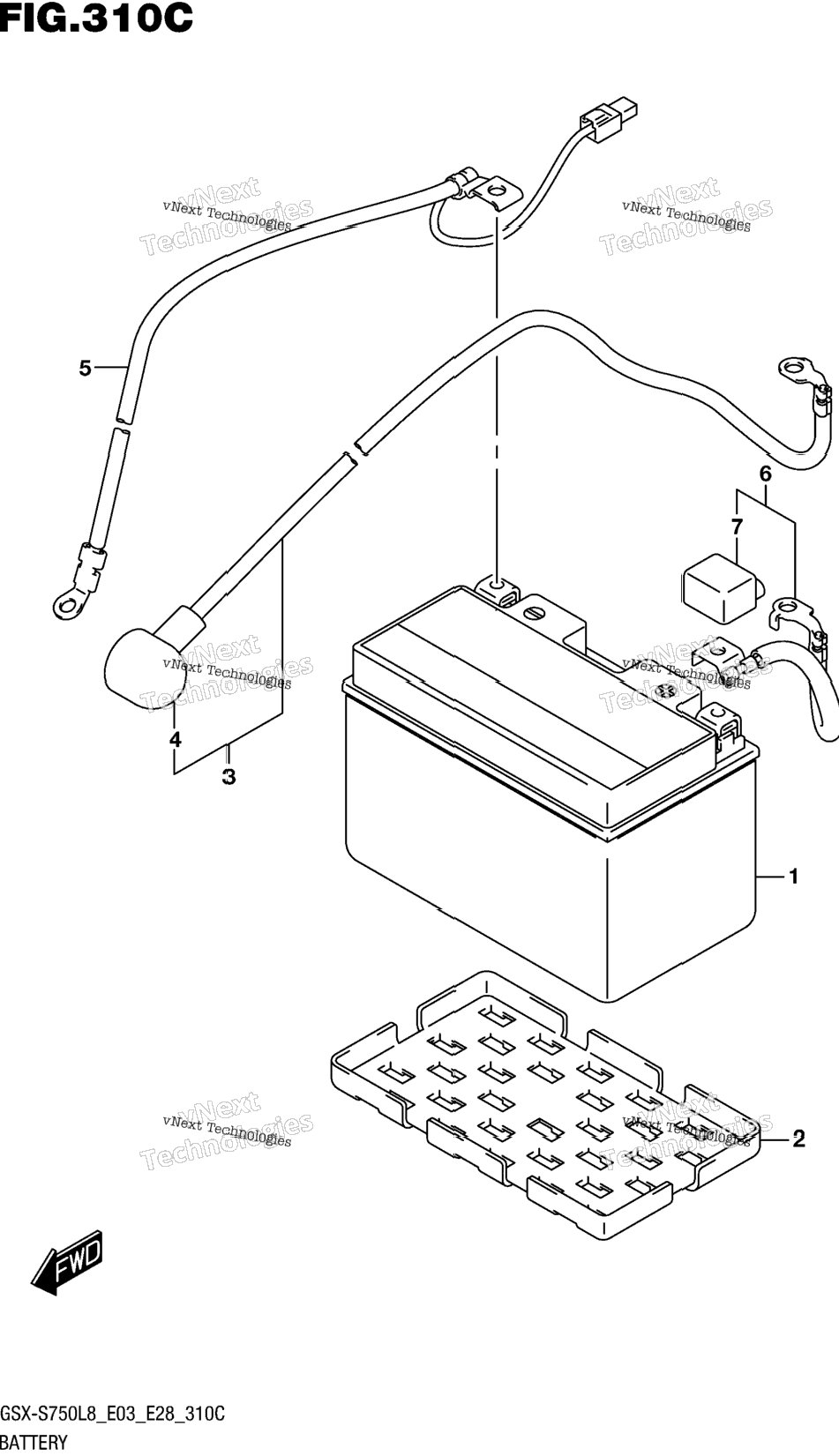 Battery (Gsx-S750zl8 E03)