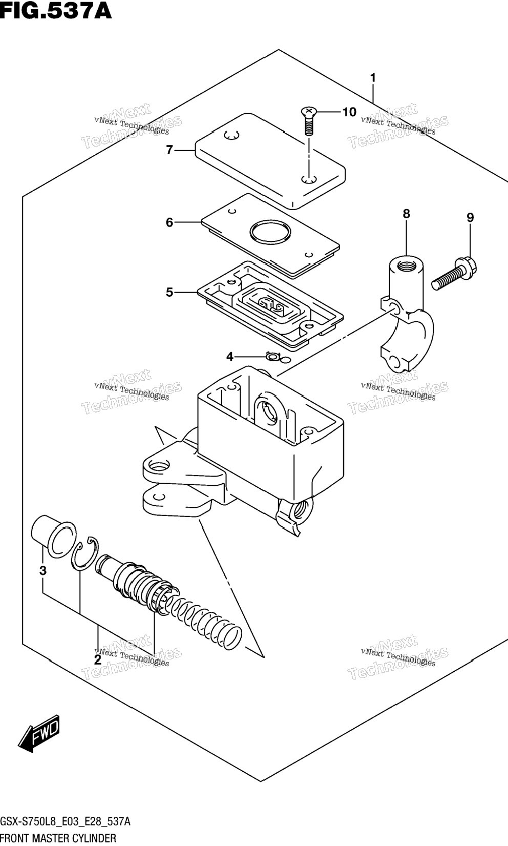 Front Master Cylinder