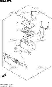 Нажмите для увеличения Front Master Cylinder