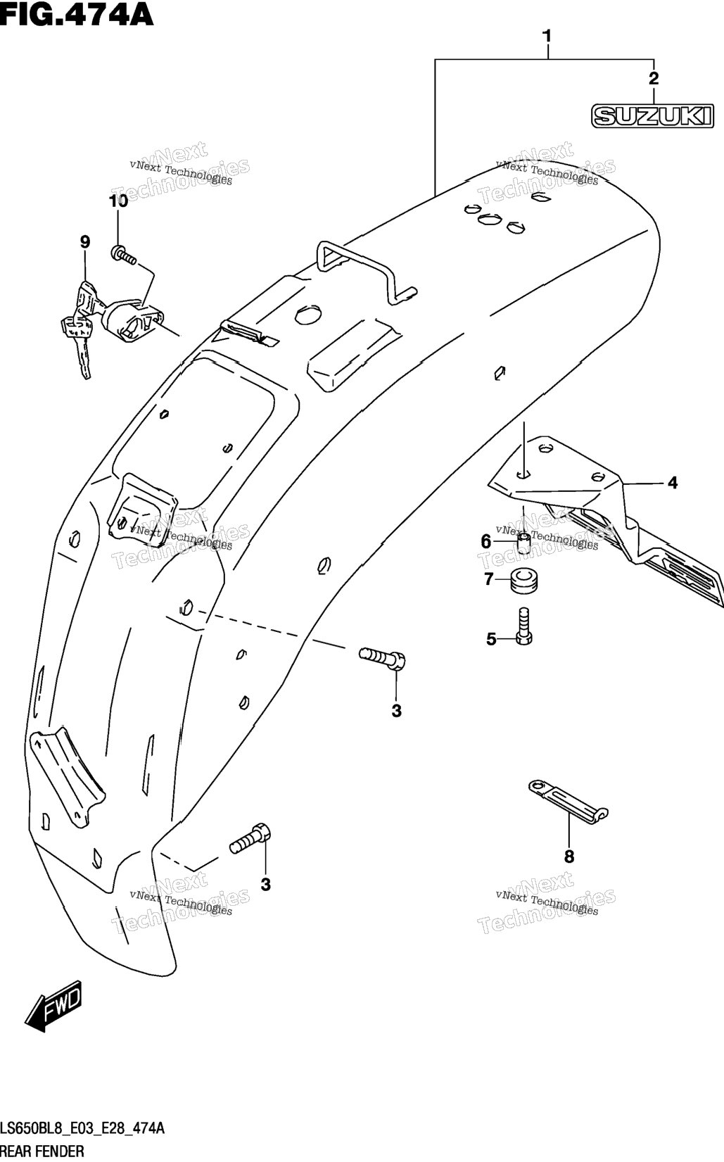 Rear Fender