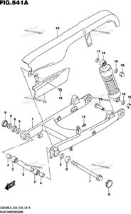 Нажмите для увеличения Rear Swingingarm