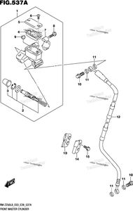 Нажмите для увеличения Front Master Cylinder