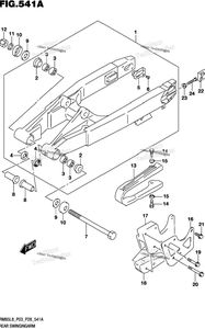 Нажмите для увеличения Rear Swingingarm