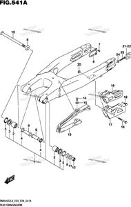 Нажмите для увеличения Rear Swingingarm