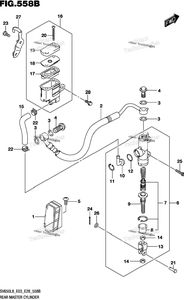 Нажмите для увеличения Rear Master Cylinder (Sv650l8 E33)