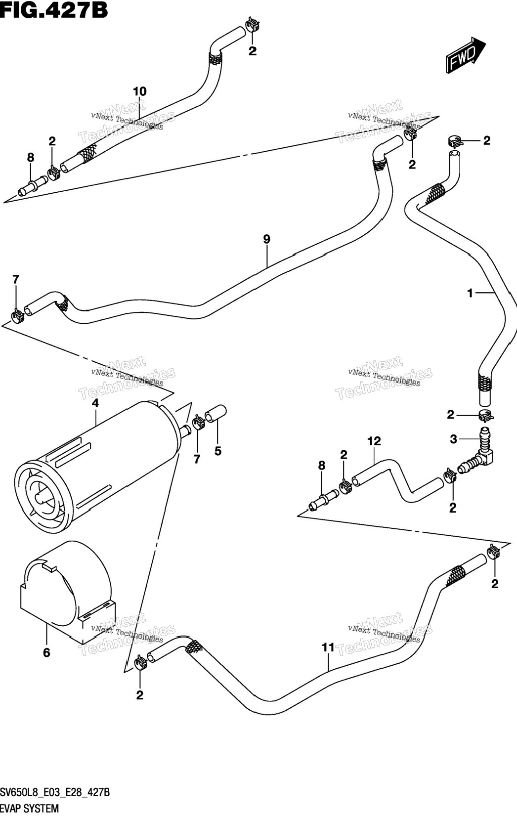 Evap System (Sv650al8 E33)