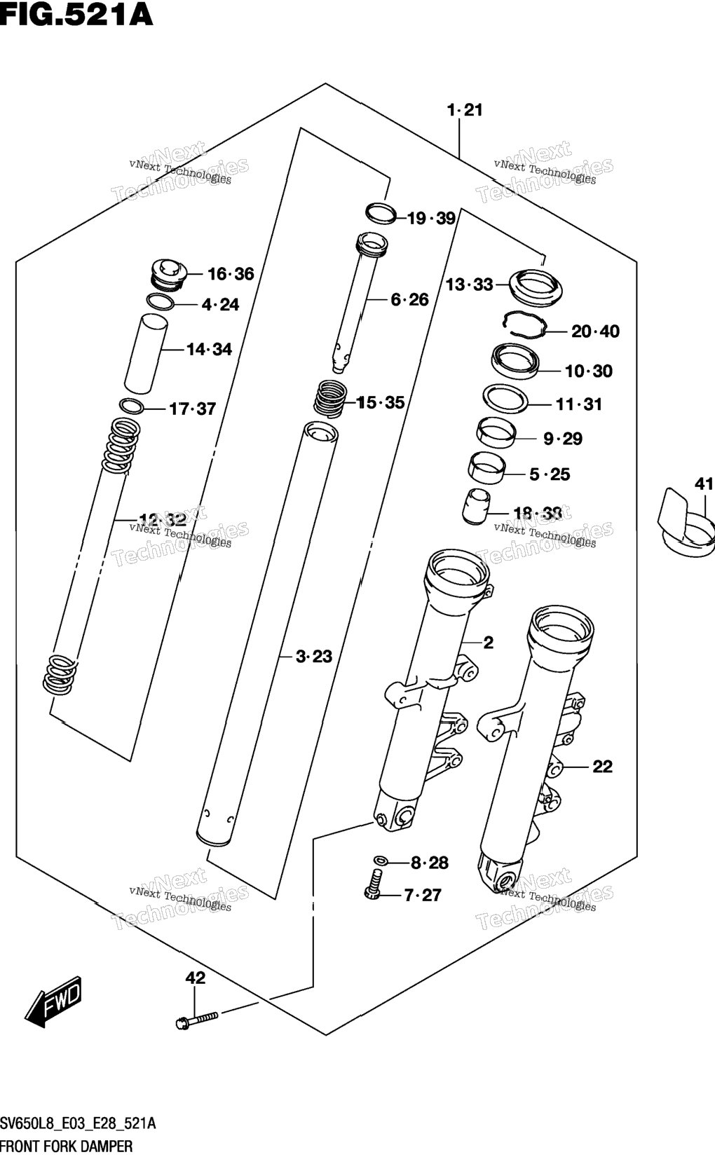 Front Fork Damper