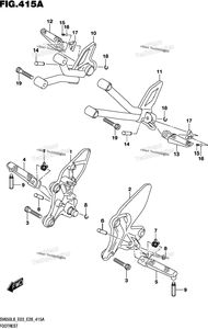 Нажмите для увеличения Footrest