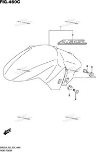 Front Fender (Sv650al8 E28)
