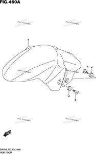 Front Fender (Sv650l8 E03)