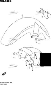 Front Fender (Vl1500tl8 E33)