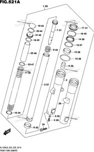 Нажмите для увеличения Front Fork Damper (Vl1500bl8 E03)
