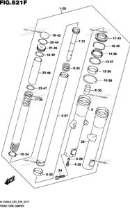 Нажмите для увеличения Front Fork Damper (Vl1500tl8 E28)