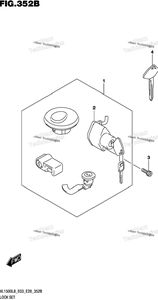 Нажмите для увеличения Lock Set (Vl1500bl8 E28)