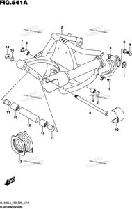 Нажмите для увеличения Rear Swingingarm