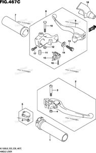 Handle Lever (Vl1500bl8 E33)
