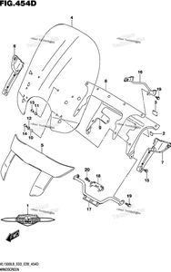 Нажмите для увеличения Windscreen (Vl1500tl8 E33)