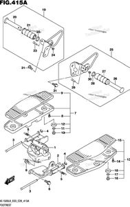 Нажмите для увеличения Footrest (Vl1500bl8 E03)