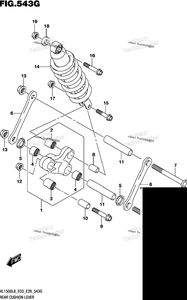 Нажмите для увеличения Rear Cushion Lever (Vl1500tl8 E33)