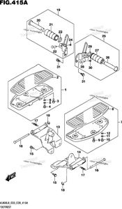 Нажмите для увеличения Footrest