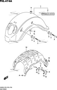Rear Fender (Vl800l8 E03)