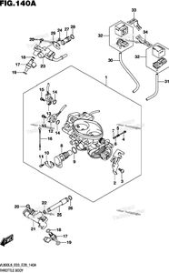 Throttle Body (Vl800l8 E03)