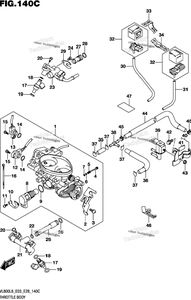 Throttle Body (Vl800l8 E33)
