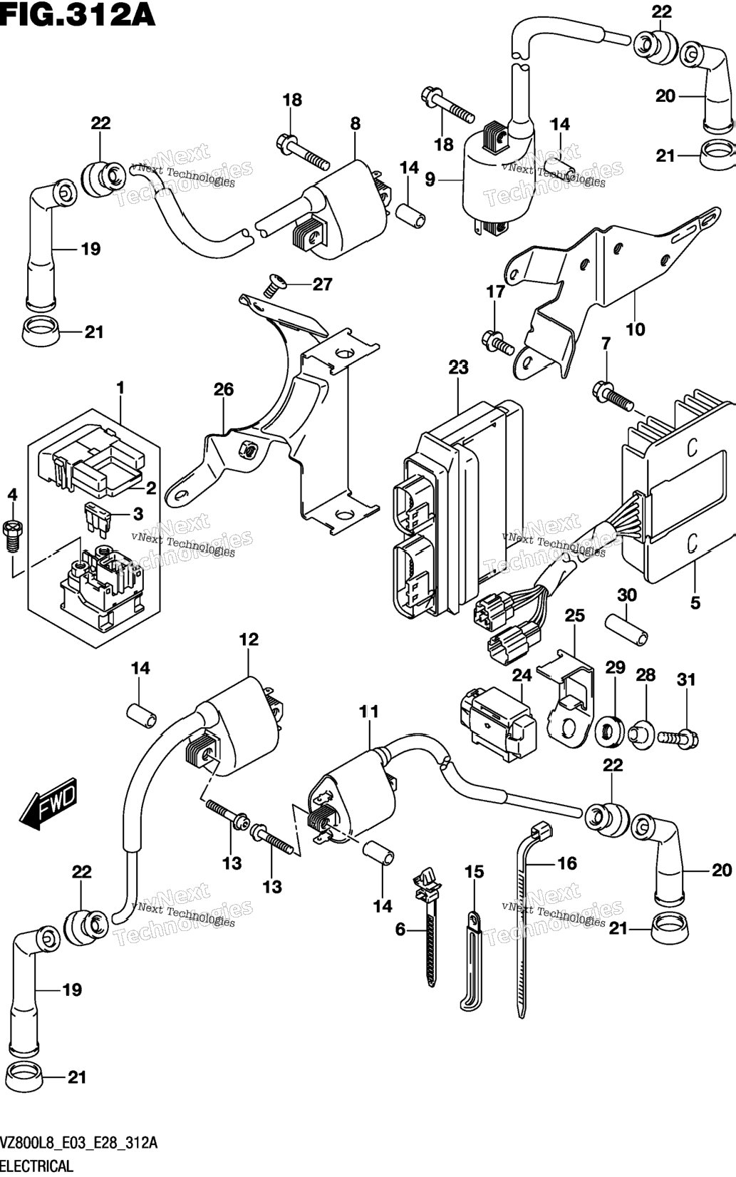Electrical (Vz800l8 E03)