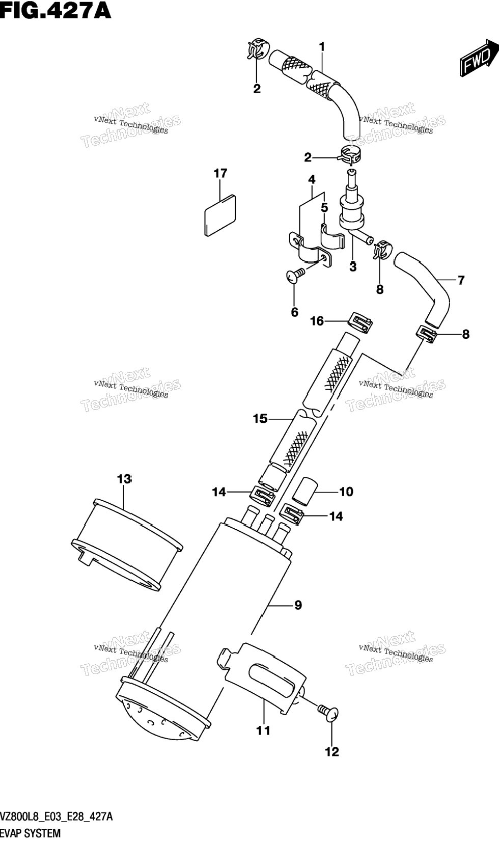 Evap System (Vz800l8 E33)