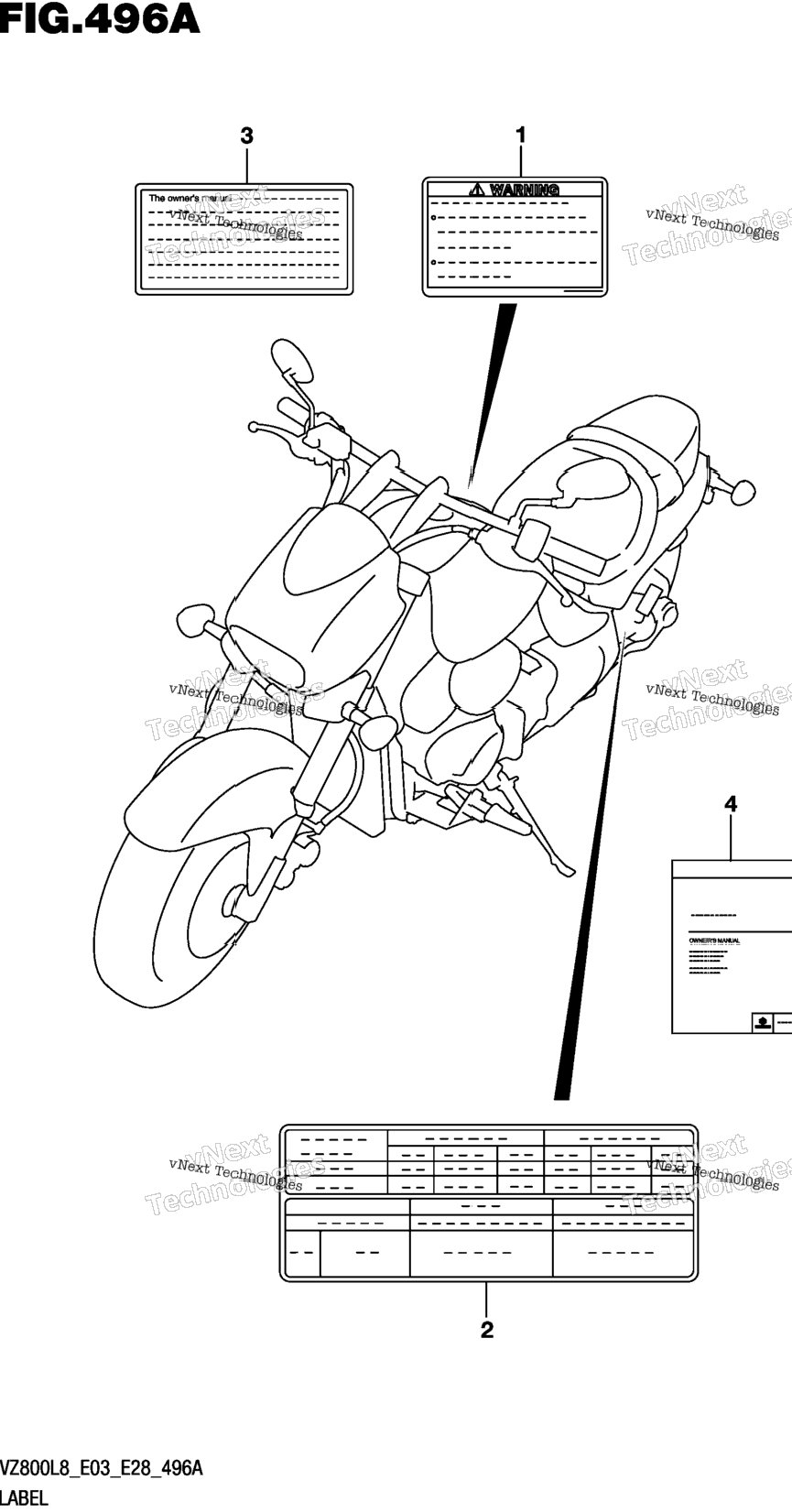 Label (Vz800l8 E03)