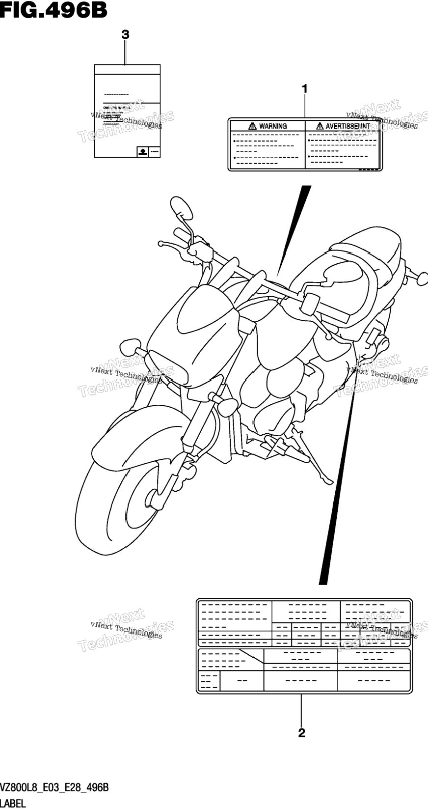 Label (Vz800l8 E28)
