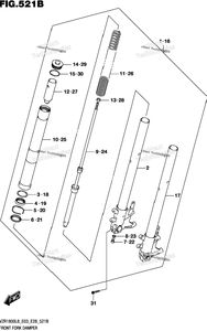 Нажмите для увеличения Front Fork Damper (Vzr1800bzl8 E03)