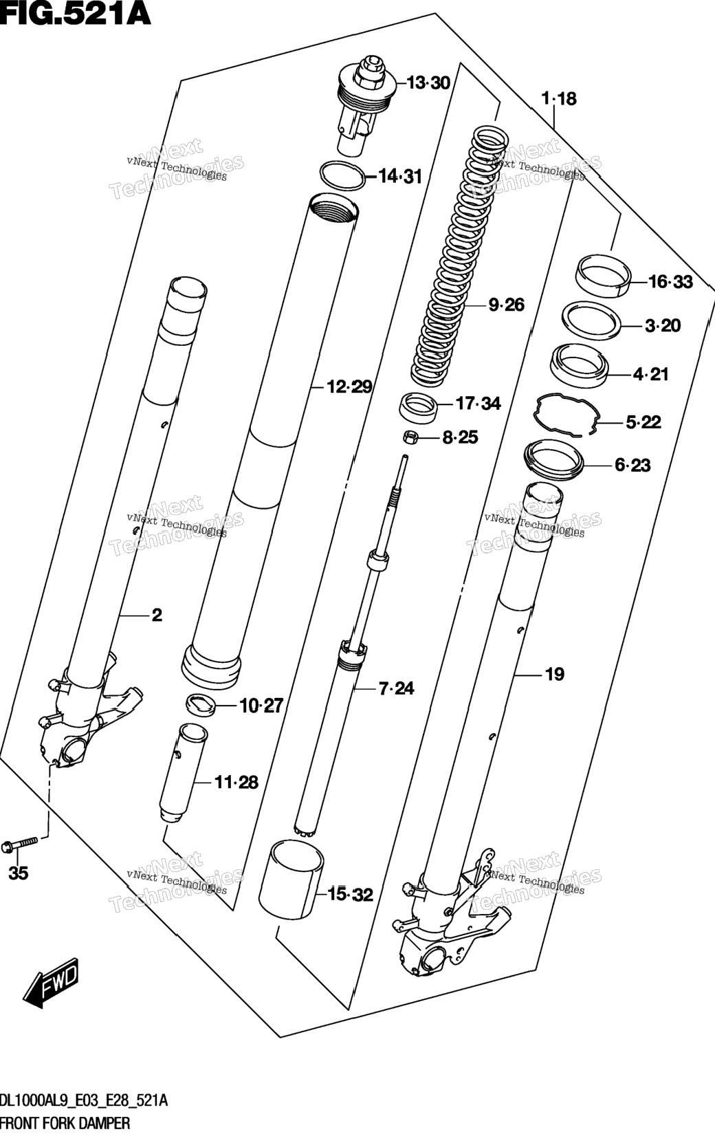 Front Fork Damper