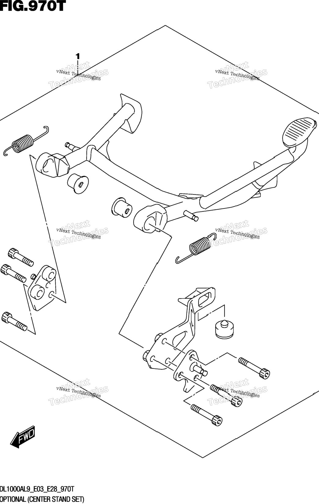 Optional (Center Stand Set)